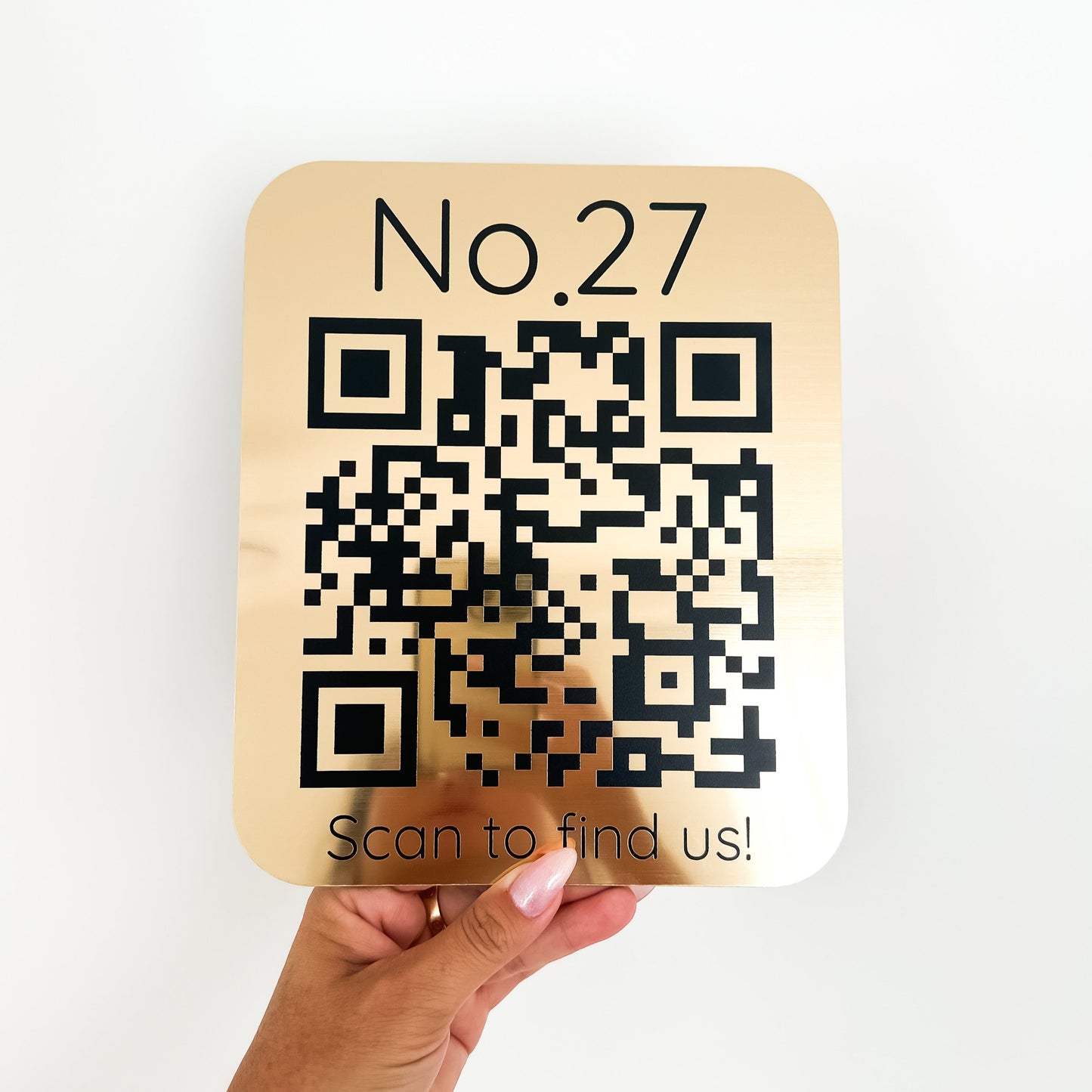QR Code Sign