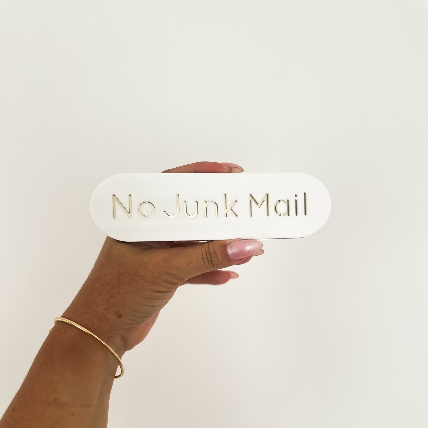 No Junk Mail Sign