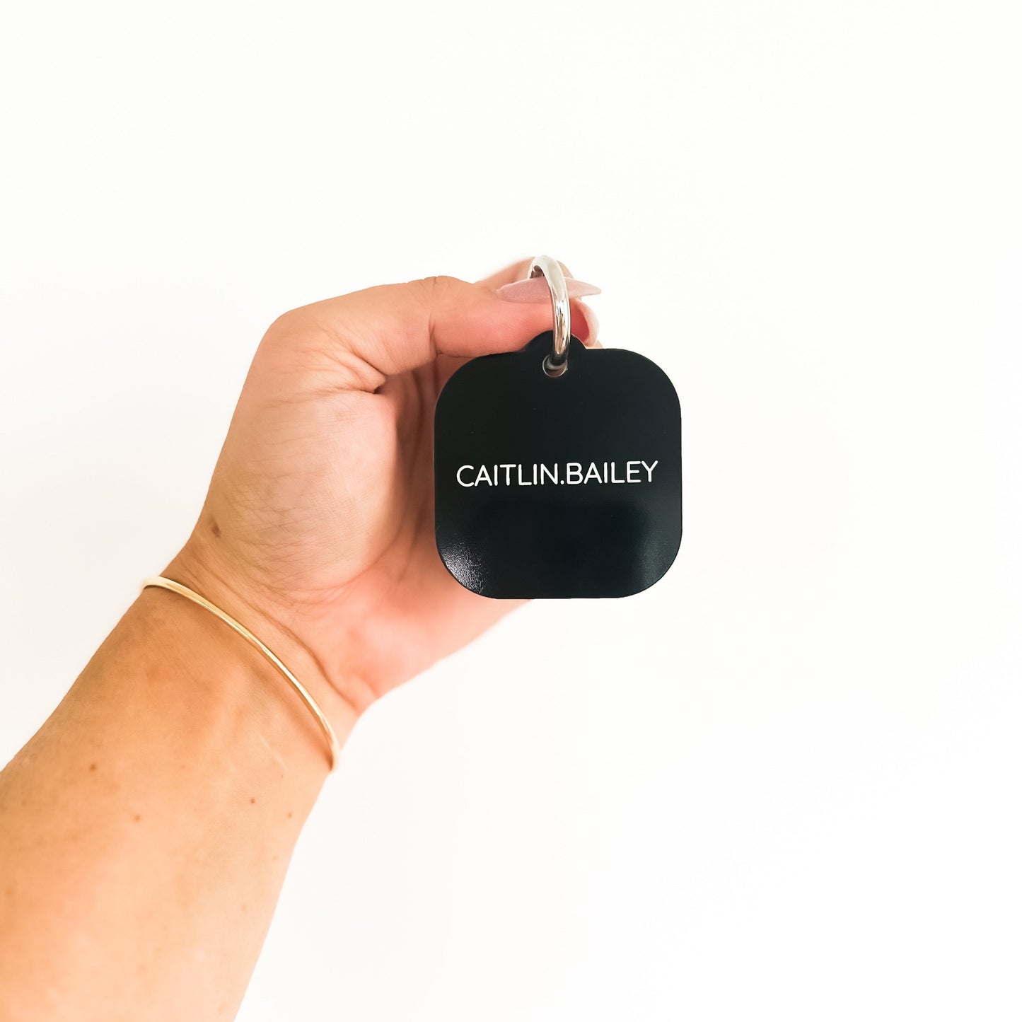 Business Card Key Tag