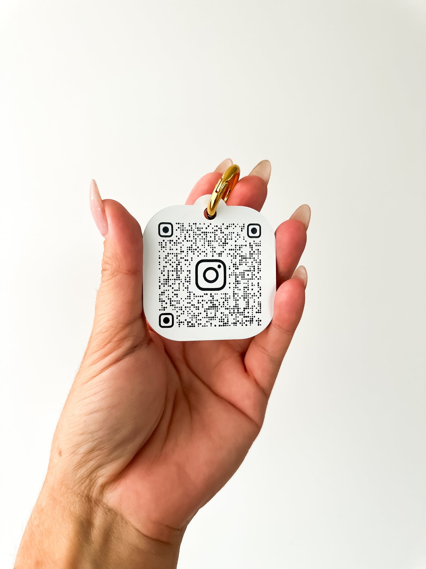 Business Card Key Tag