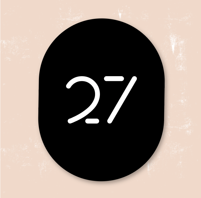 Oval House Sign | Numeral