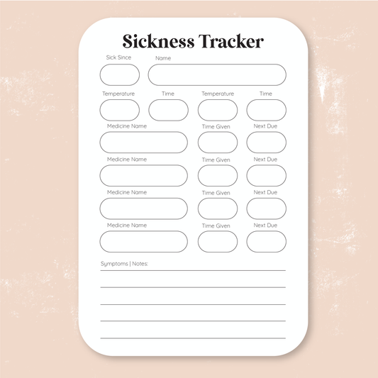 Sickness Tracker